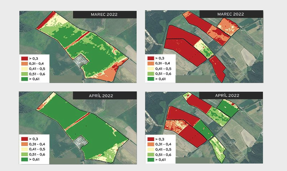 výskum a inovácie, mapa produktivity slovenských polí